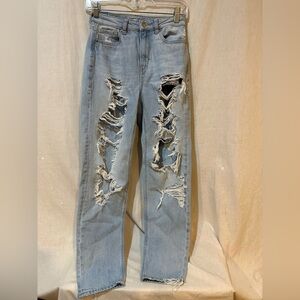Woman’s American Eagle Distressed Jeans